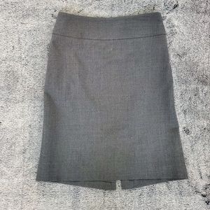 BANANA REPUBLIC PENCIL SKIRT ||| GRAY